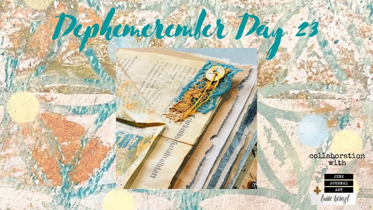 Lace/Timetable or Calendar/Dec 23/DEPHEMEREMBER/December Daily 2021/Collaboration with Luise Heinzl