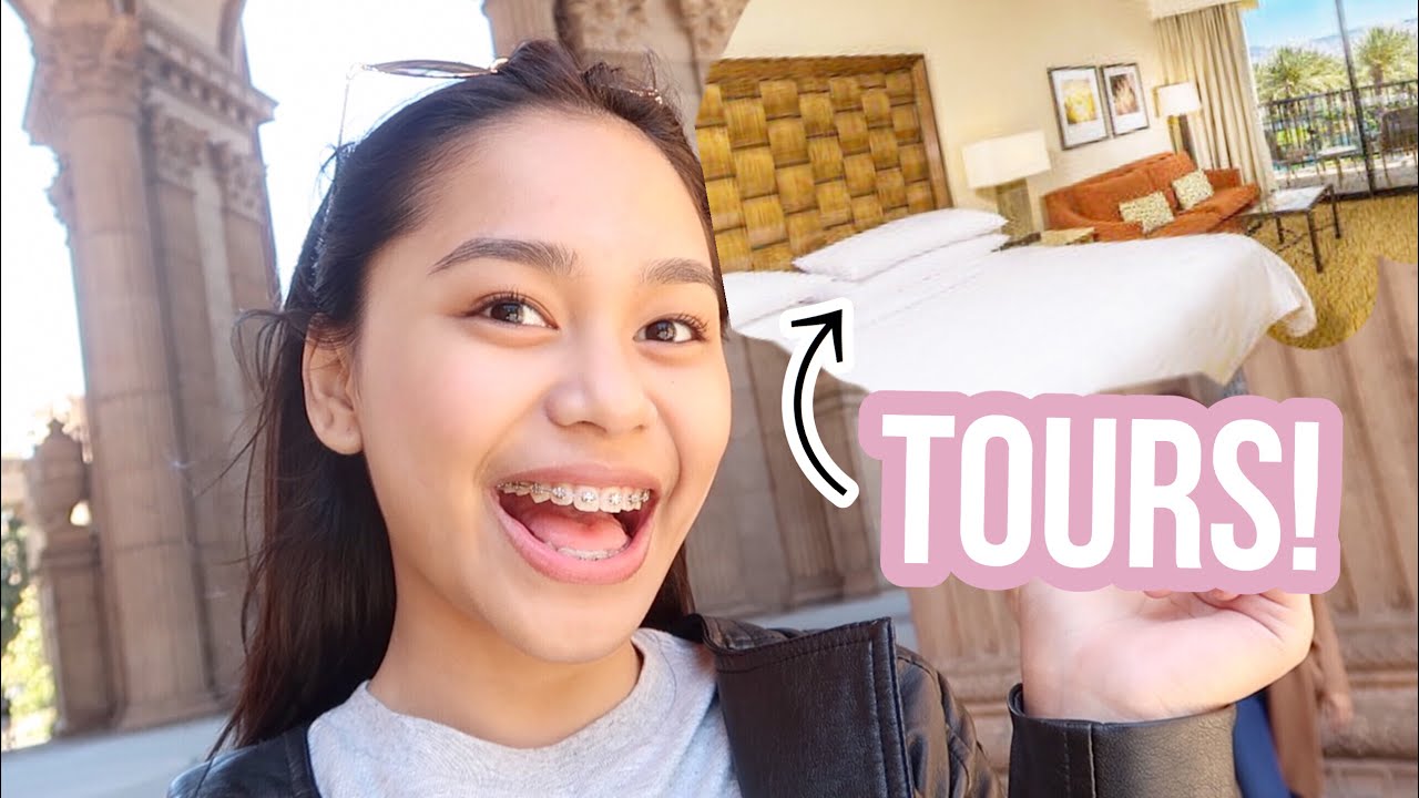 Hotel Room Tours! (Palm Springs & San Francisco) + Giveaway! | ThatsBella