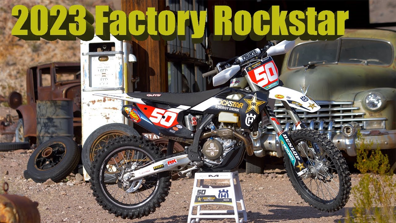 2023 FACTROY ROCKSTAR FX450 HUSQVARNA