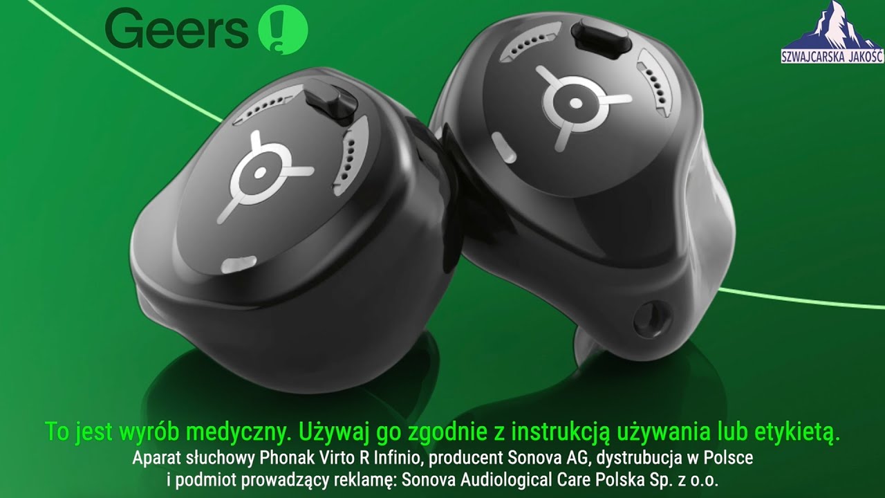 Wewnątrzuszne ładowalne aparaty słuchowe Phonak Virto R Infinio