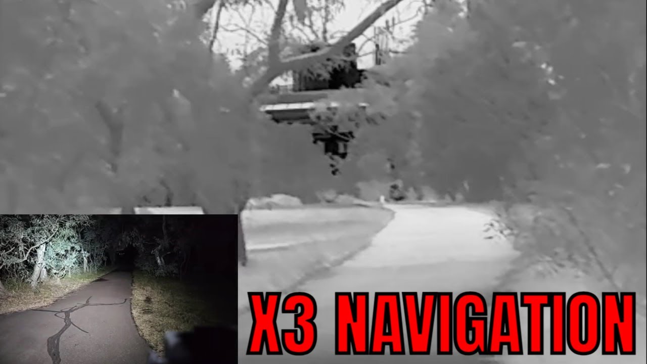 Navigating in Pitch Black: Thermal Master X3 vs Flashlight