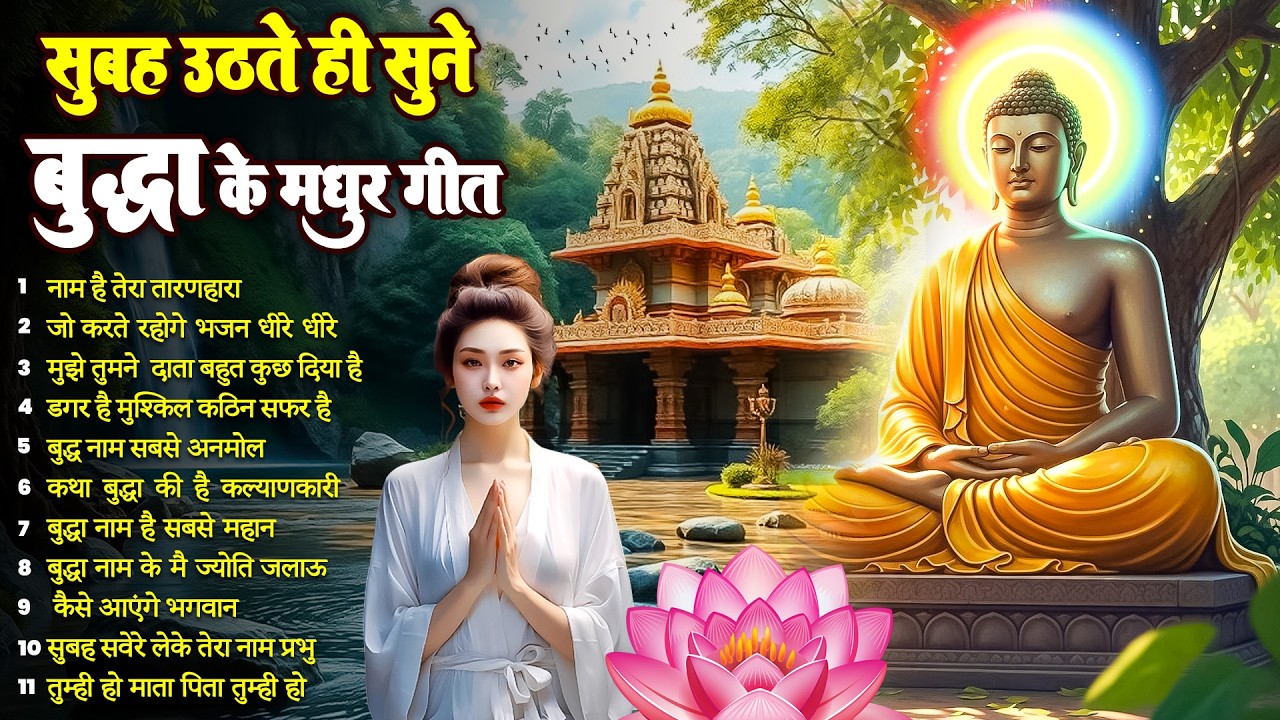 ☸️करुणा के सागर भगवान बुद्ध की कृपा बरसेगी सुबह उठते ही रोज़ सुनें ये भजन ~ Best Dhamma Geet #buddha