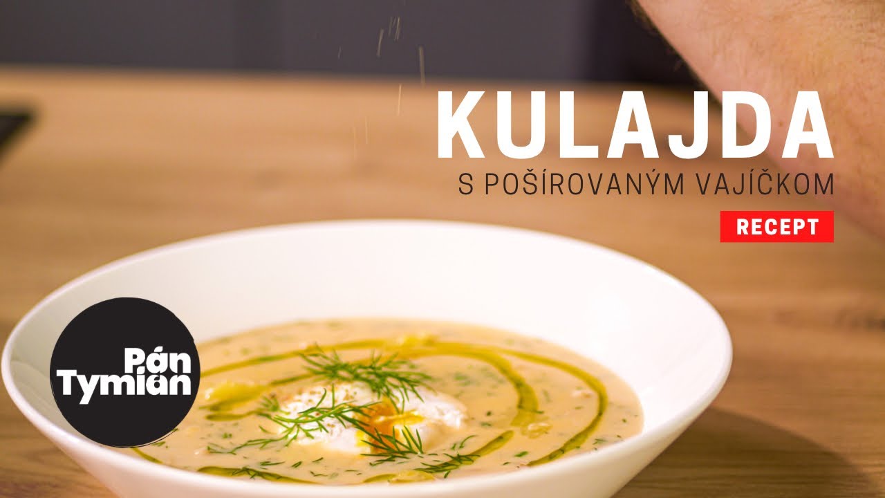 Kulajda s poširovaným vajíčkom