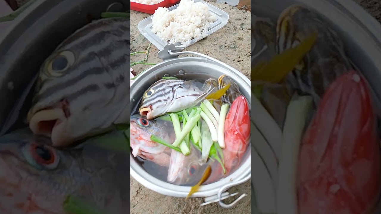 PARA PAMANA NG BURIAS ISLAND DUMAONG SA PANG PANG MAG LUTO AT KUMAIN NG MGA SARIWANG ISDA HULI NILA