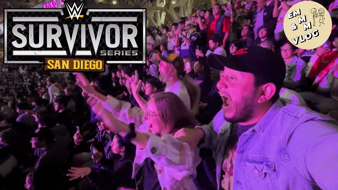 We were in San Diego for Survivor Series 2025! (Emmm Vlog)