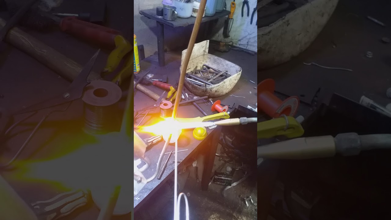 طريقه لحام  الألمنيوم  مع النحاس  بكل بساطه