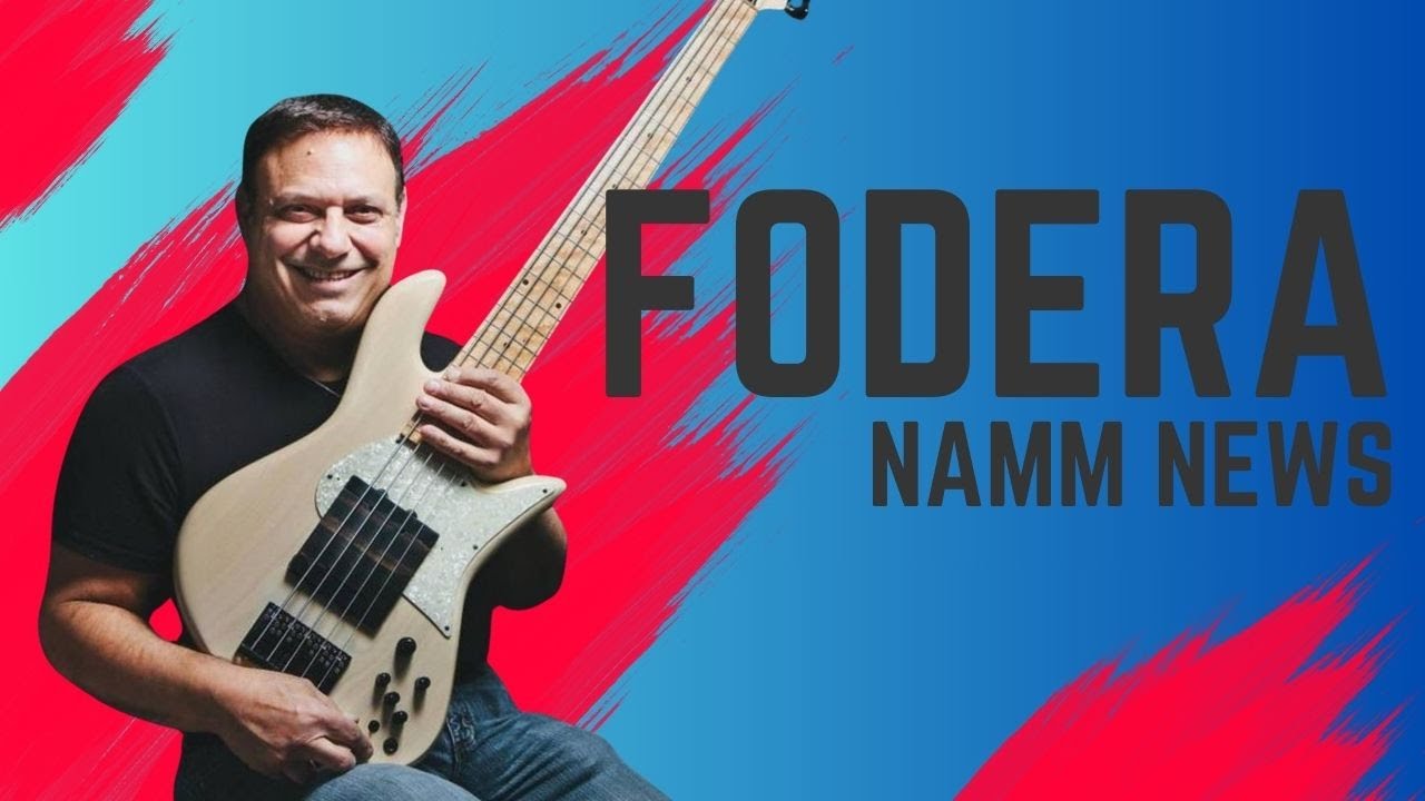 Fodera at NAMM!  Joey shares new things for 2025 with Fodera!