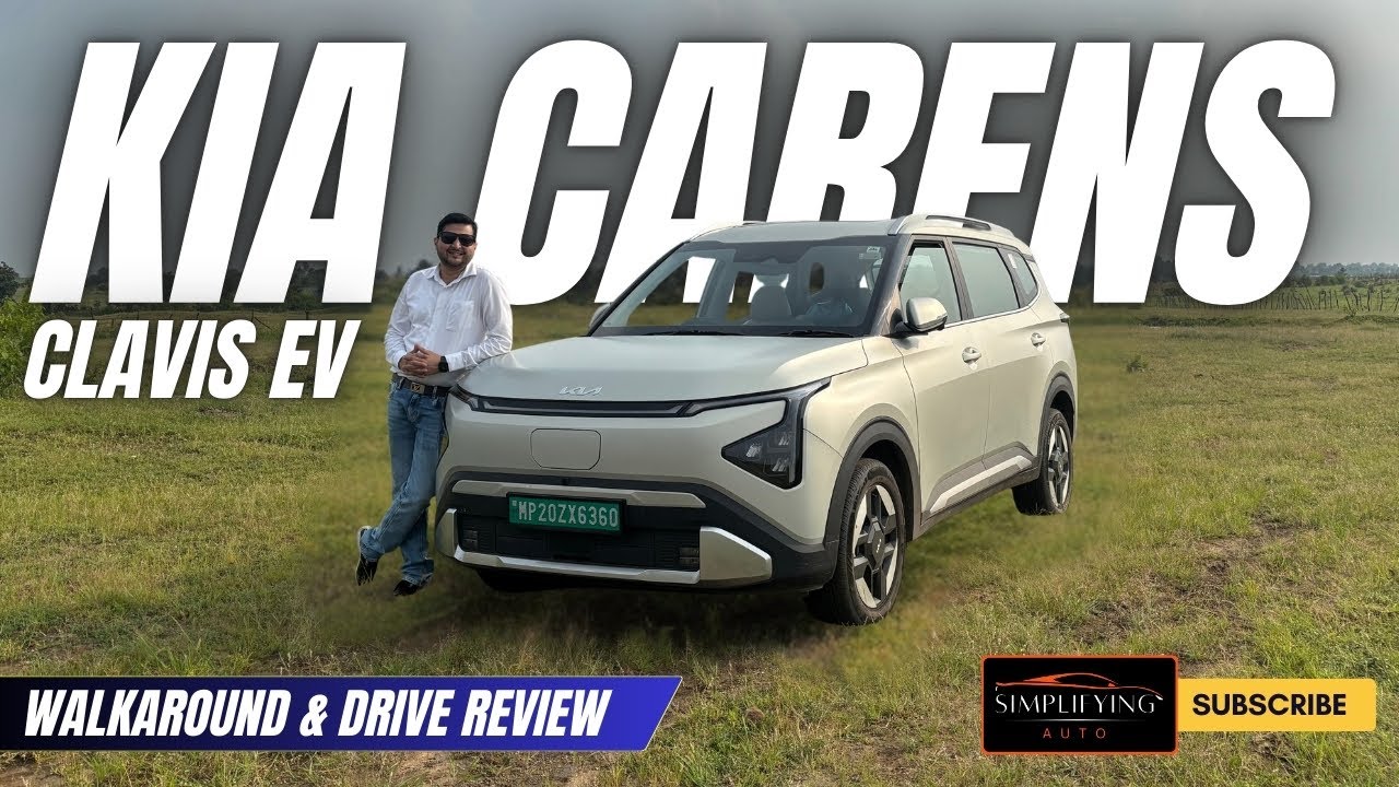 ​Kia Carens Clavis EV | Walkaround & Drive Impressions | Better Than Creta EV?