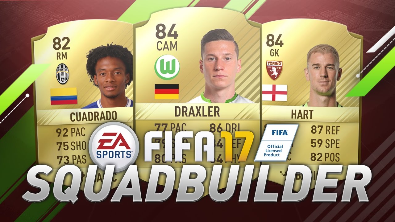 THE BEST 50K TEAM ON FIFA 17? - NLW HYBRID w/ DRAXLER, CUADRADO AND HART!