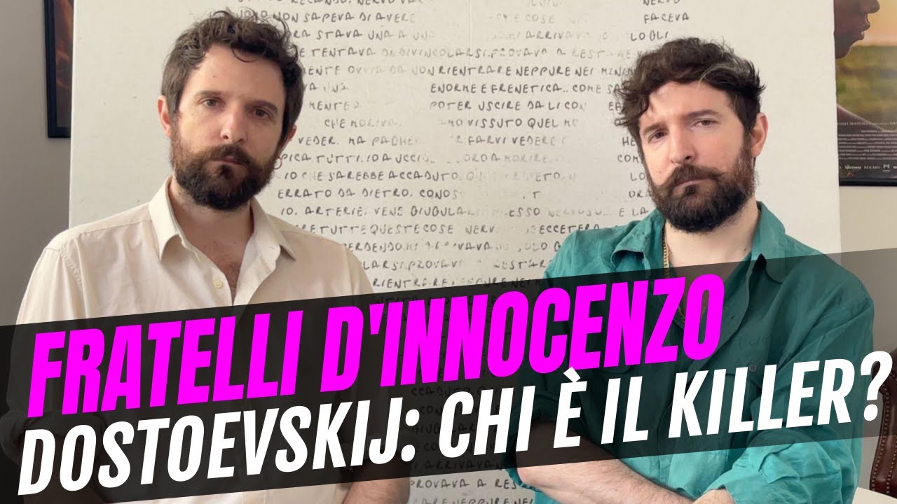 Dostoevskij, intervista ai fratelli D'Innocenzo: chi è il killer?