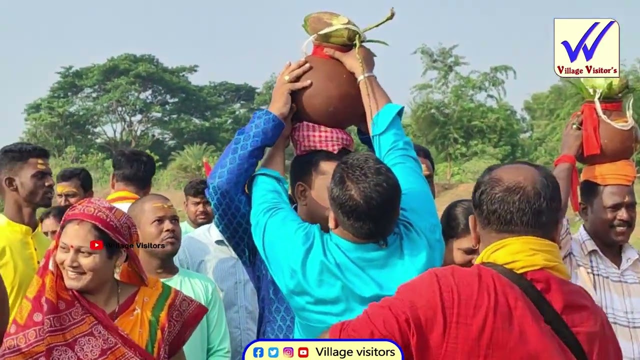 ମାଁ କନକଦୁର୍ଗା ଙ୍କ ମନ୍ଦିର ର ପ୍ରତିଷ୍ଟା । ଜଳଯାତ୍ରା। at T.Berhampur  near Chatrapur Ganjam #odiavlog