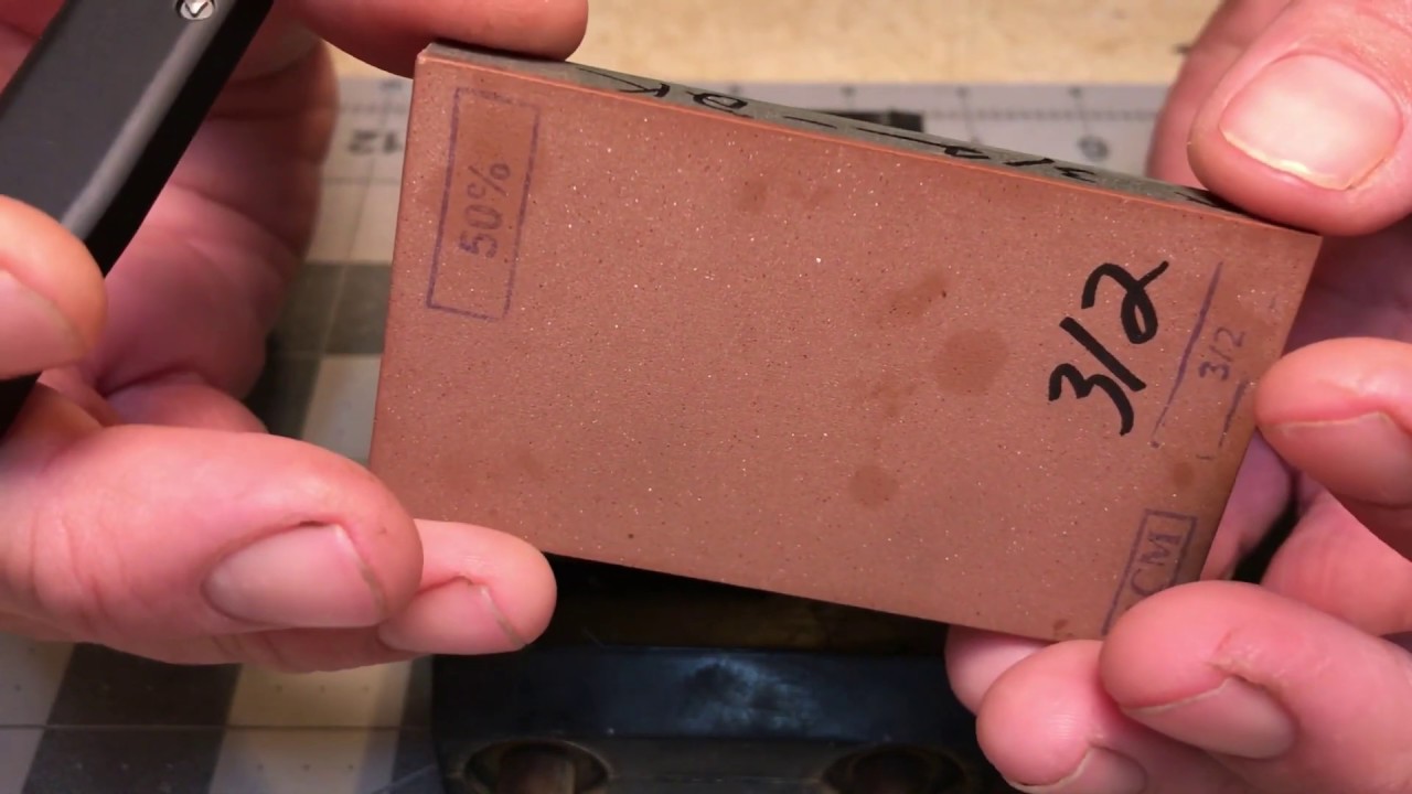 Knife Sharpening - Microtech UTX-70 - Venev Pocket Diamond Stones