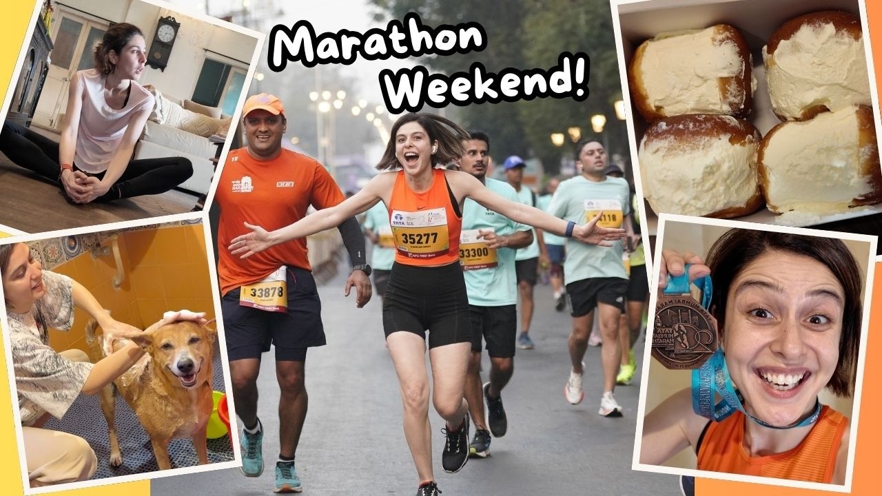 Mumbai Marathon Weekend Vlog! 🏃‍♀️