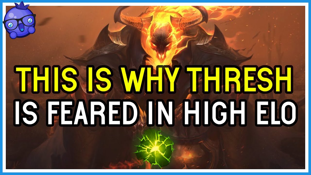 THIS is why THRESH is played at HIGH ELO - League of Legends