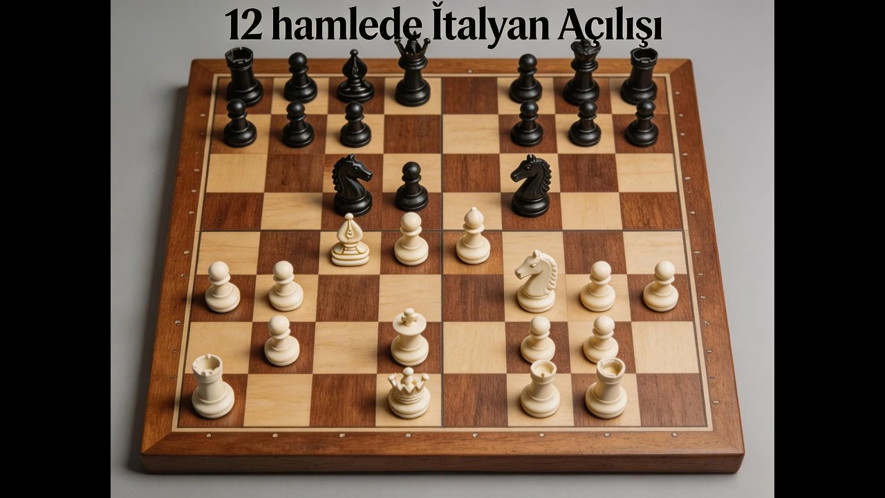 12 HAMLEDE İTALYAN AÇILIŞI