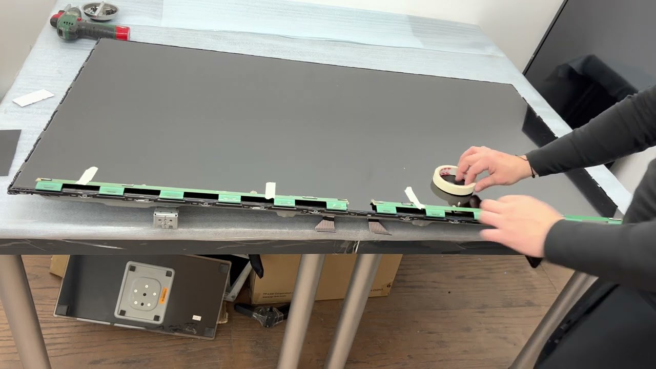 How to repair Philips led tv backlight 58PUS6203 58" Hintergrundbeleuchtung .DIY