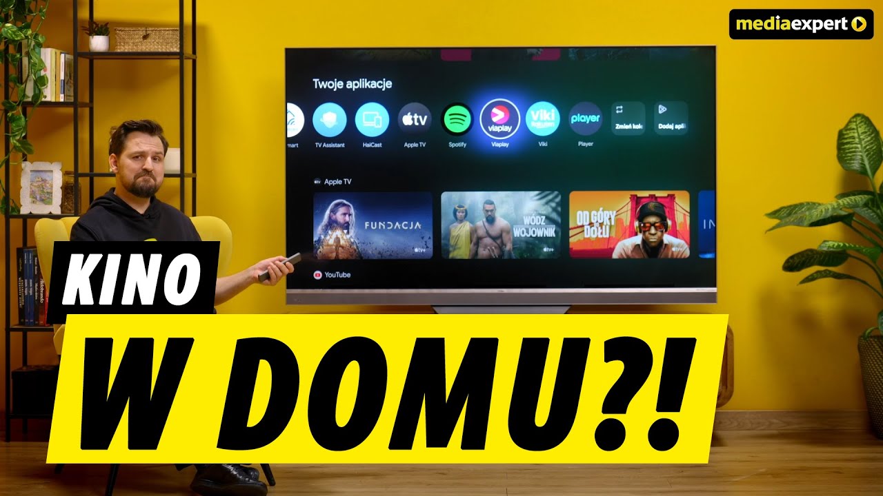 KINO W DOMU? PROSTE! 🤩 Poznaj telewizor Telewizor HAIER M95