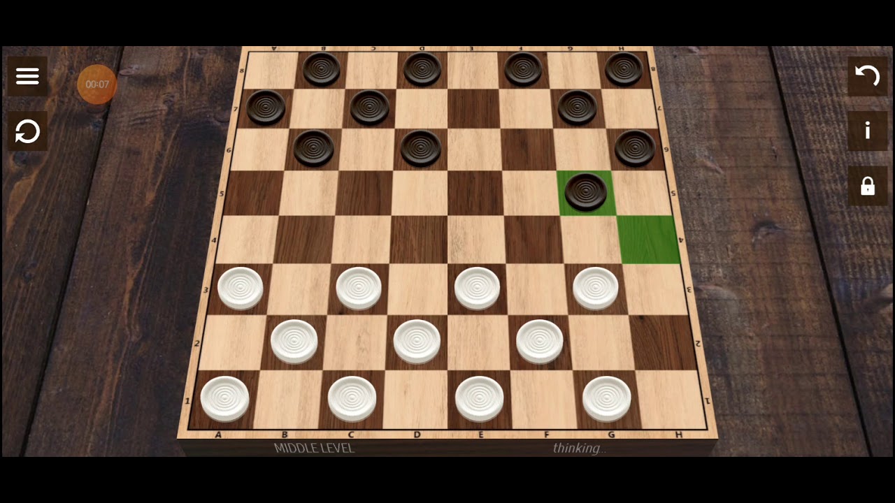 CHECKERS GAME / DAMA OYUNU / ŞAŞKİ OYUNU / ШАШКИ ИГРА