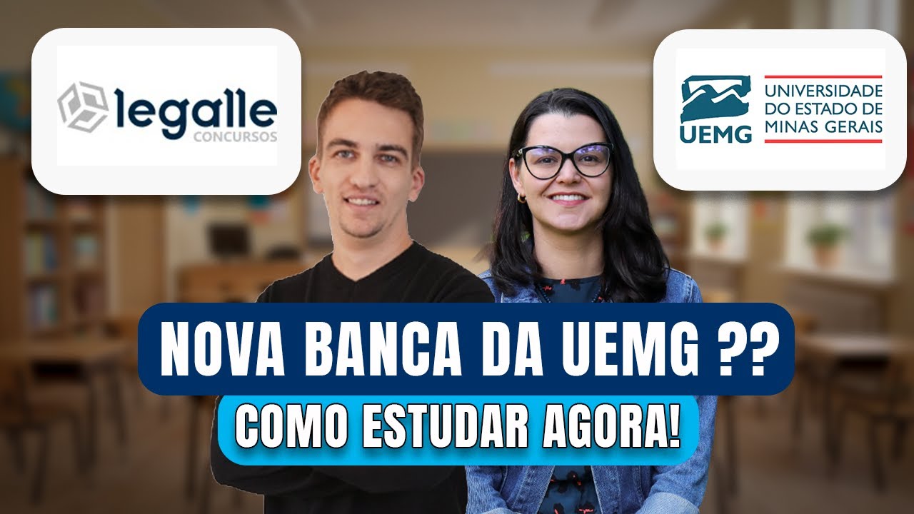 UEMG 2025: Como estudar para a nova BANCA LEGALE (Mesmo sem provas antigas!)