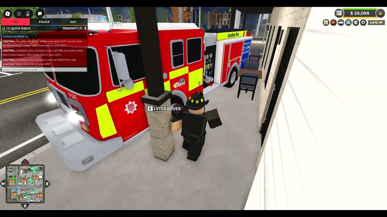 ERLC Chaos At Garage! (ERLC Roblox)