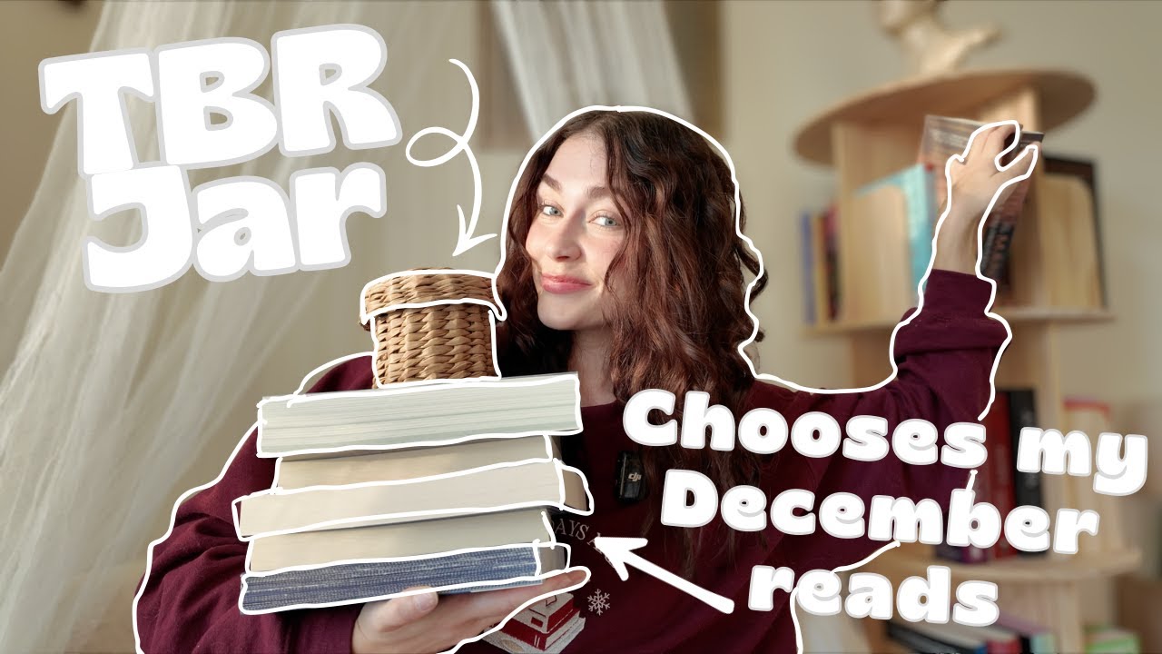 TBR prompt jar chooses my reads for December 🫙 *December TBR*