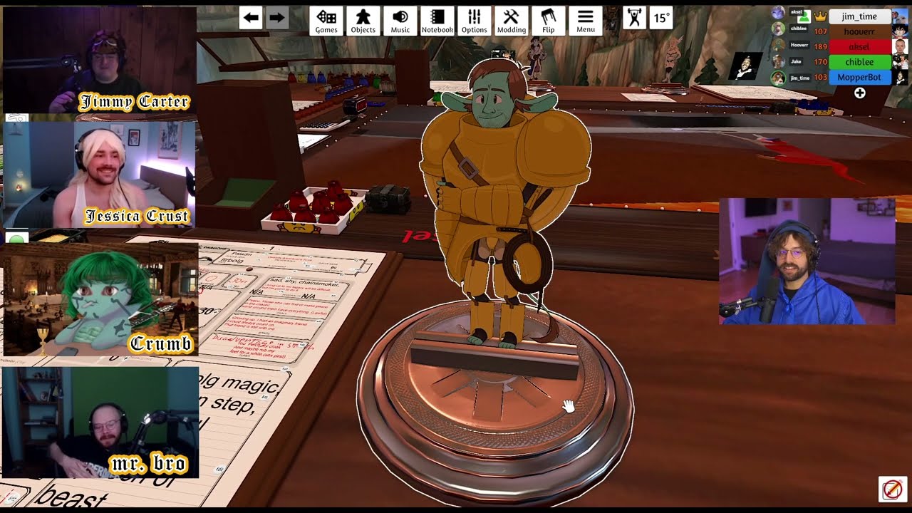 jim_time dungeons & dragons w/ aksel, chiblee, hoover & jake