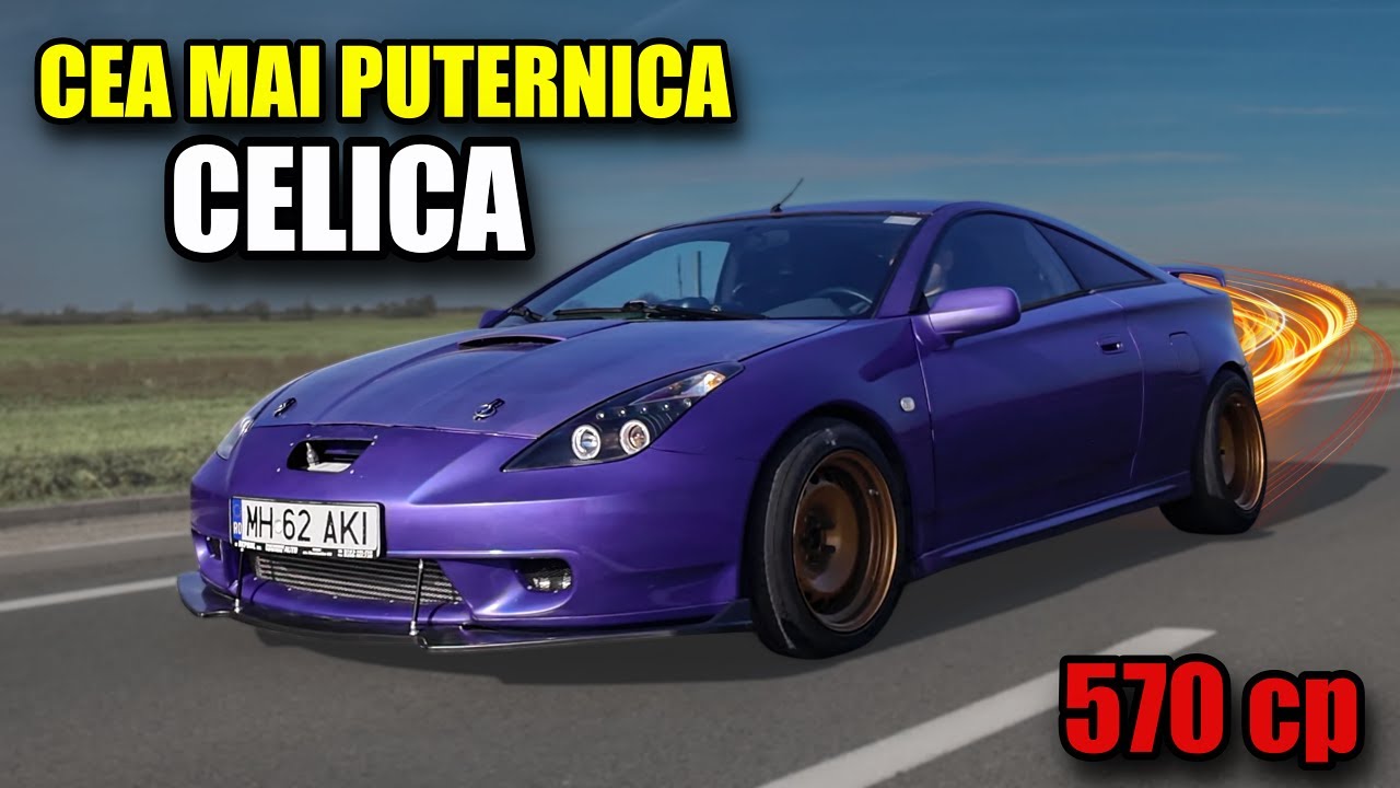 TOYOTA CELICA TURBO – 570 CP care AU SPART MOTORUL (UNIC ÎN LUME) 🔥