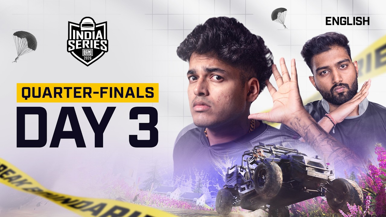 [English] BGIS 2026 | QUARTER FINALS | Day 3