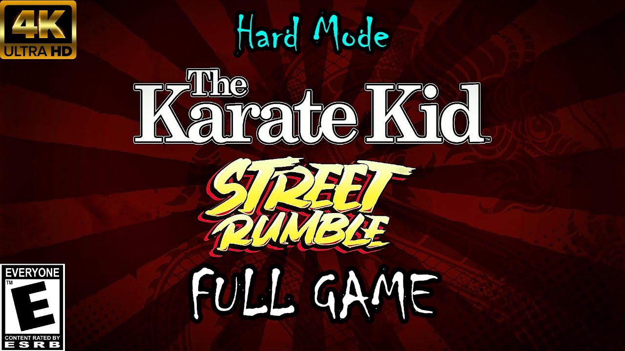 The Karate Kid: Street Rumble - Full Playthrough (1P Story Mode, Hard Mode, All Characters)