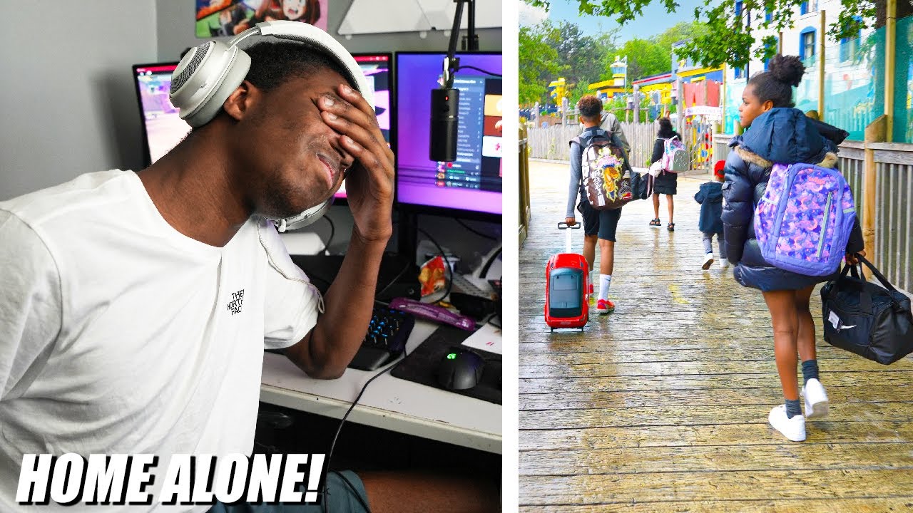 WE LEFT MELLO HOME ALONE WHILST WE WENT ON HOLIDAY!
