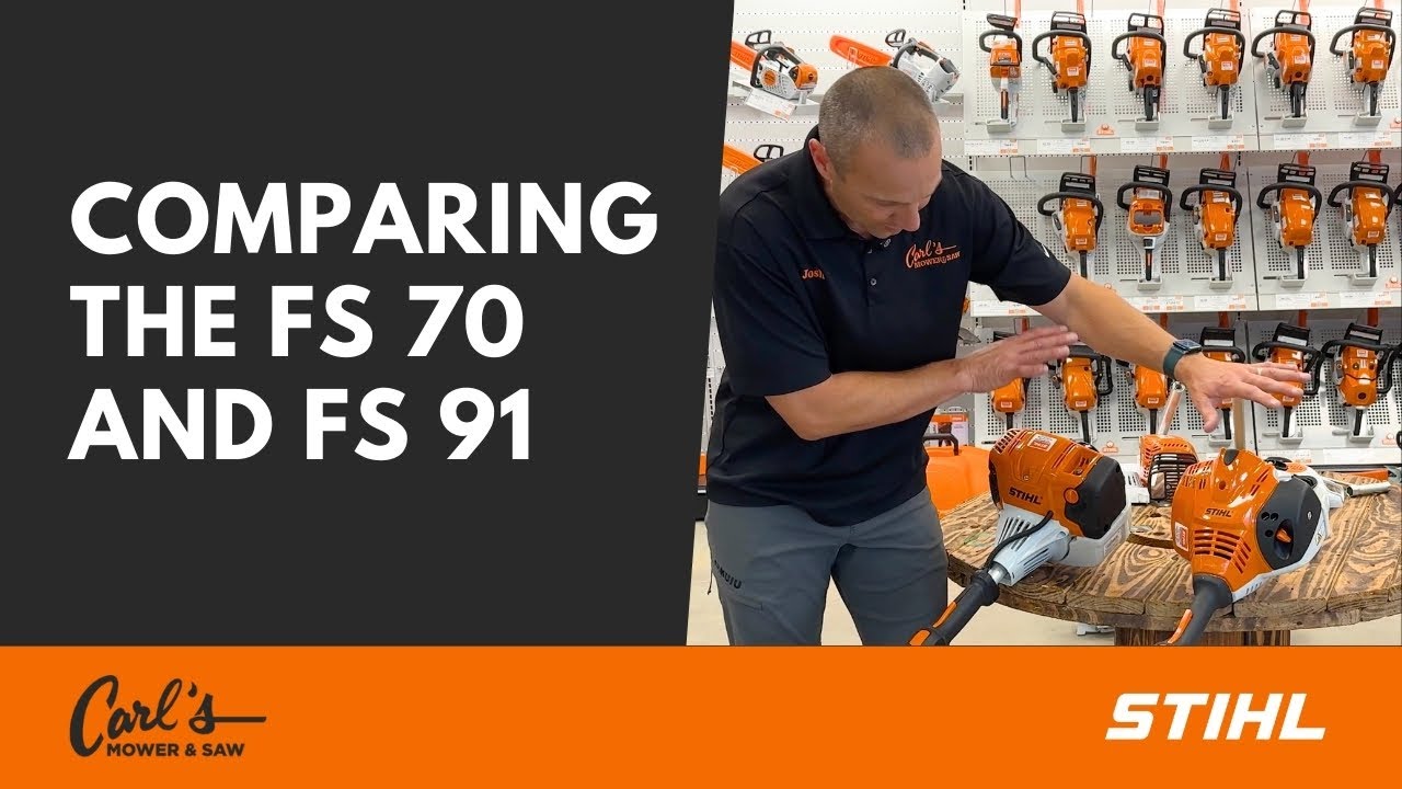 Commercial String Trimmer Comparison: STIHL FS 70 vs. FS 91