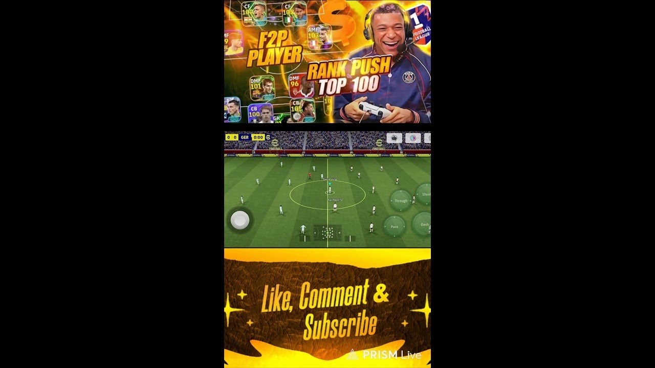 EFOOTBALL RANK PUSHING MANGLISH FUNNY LIVE❤️‍🔥❤️‍🔥😂