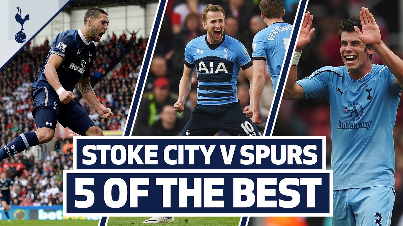 5 OF THE BEST | 5 AMAZING SPURS GOALS V STOKE | Ft. Bale, Kane, Son, Dempsey & Eriksen