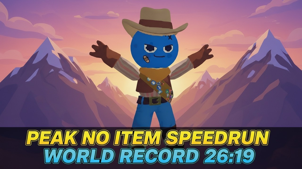 PEAK NO ITEM SPEEDRUN WR 26:19