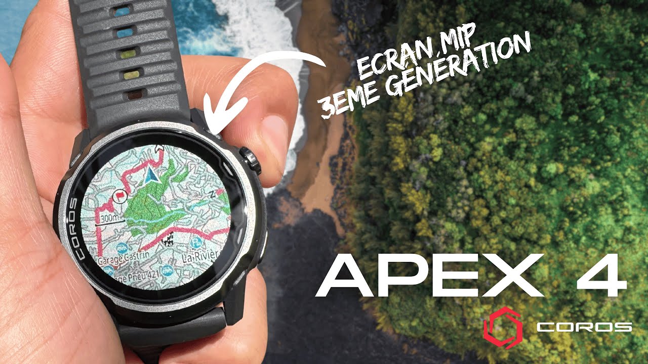 Coros Apex 4 : Prise en main du nouveau mod&egrave;le orient&eacute; Ultratrail !
