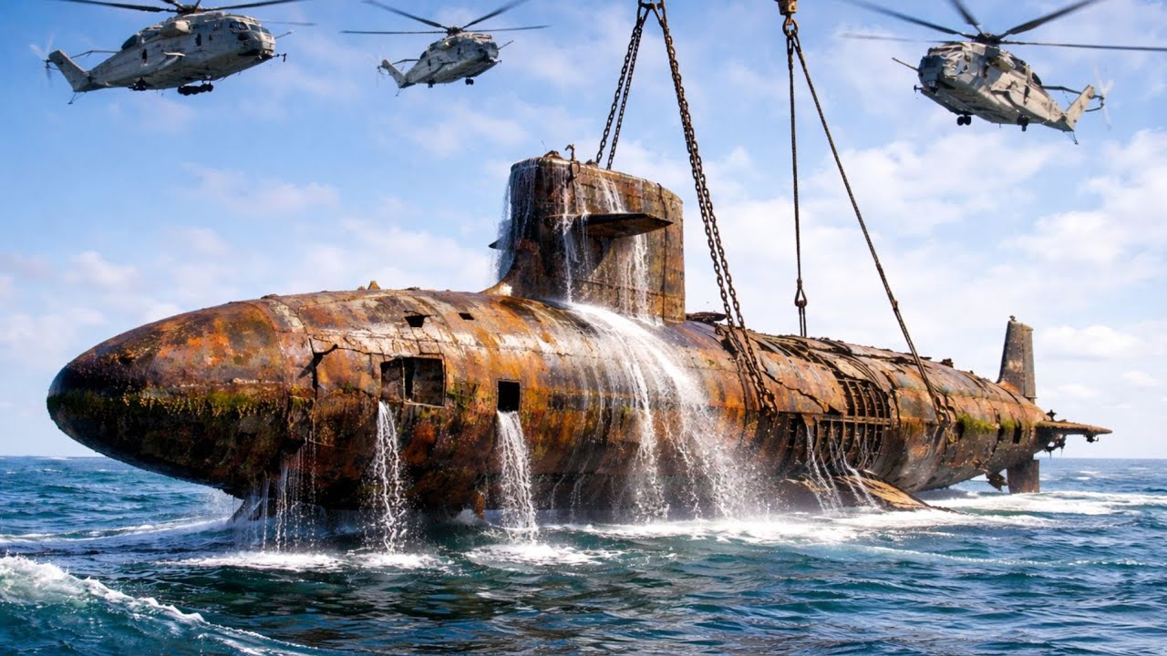 Lost Nuclear Submarine Restoration USS Thresher Back to Life After 60 Years Underwater