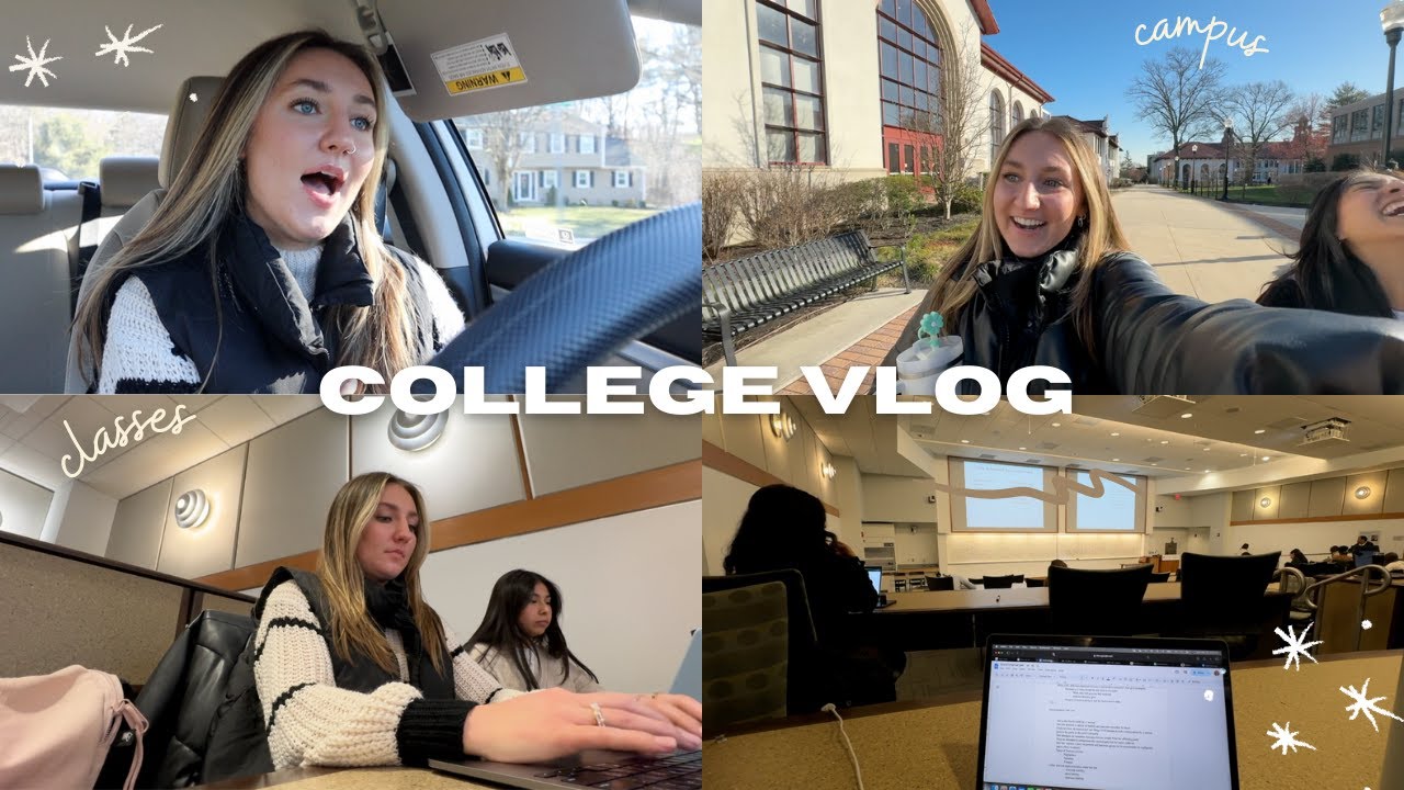 a day in the life of a commuter | montclair state university vlog