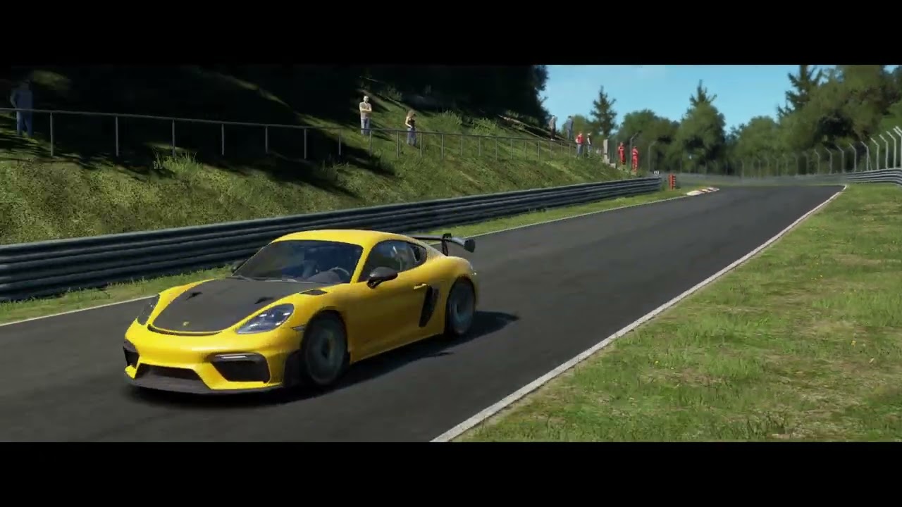 Porsche 718 Cayman GT4 RS - Nordschleife Tourist AC Evo Replay 7:05,970 Best lap.