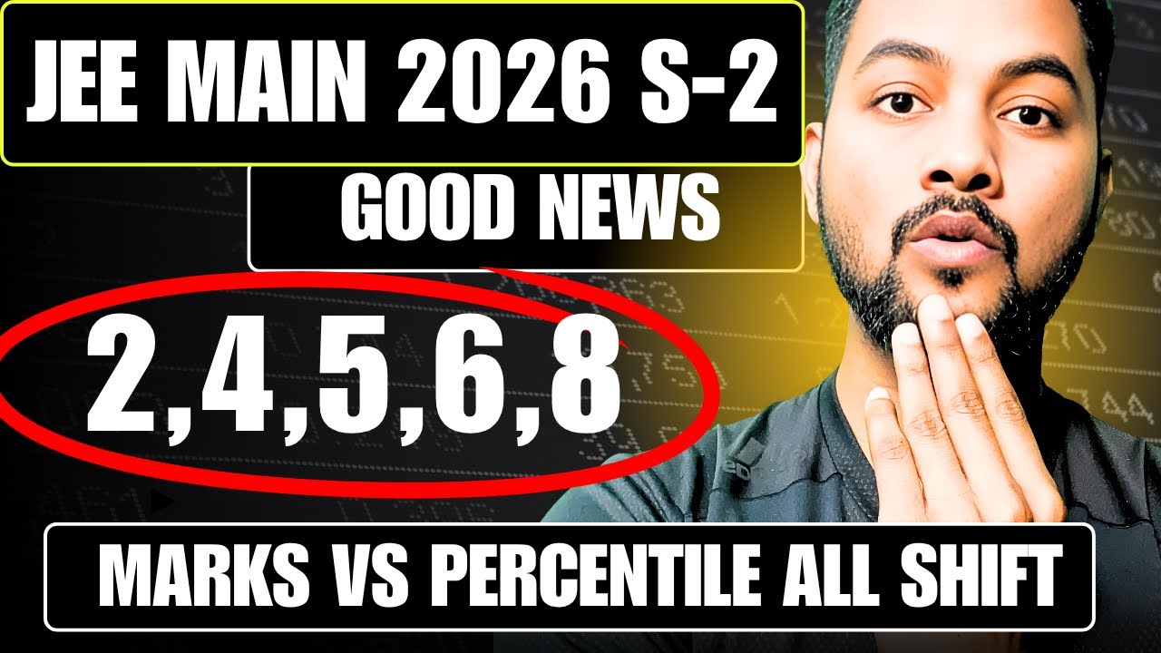 Shocking 😳|Marks Vs Percentile 2,4,5,6,8 April ALL Shift JEE Main 2026|Marks Vs %tile April JEE Main