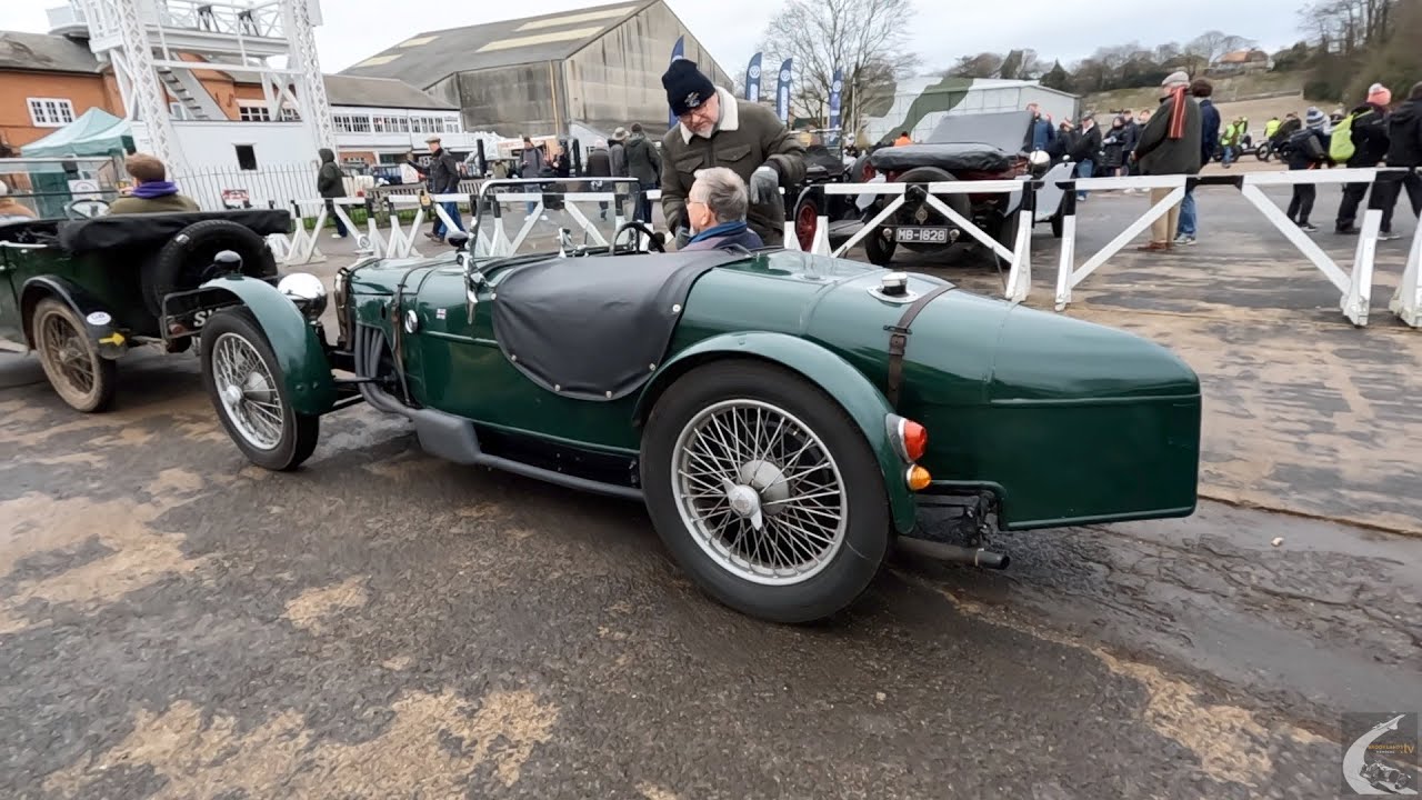 Adrian Ducker and his 1930 Riley Brooklands