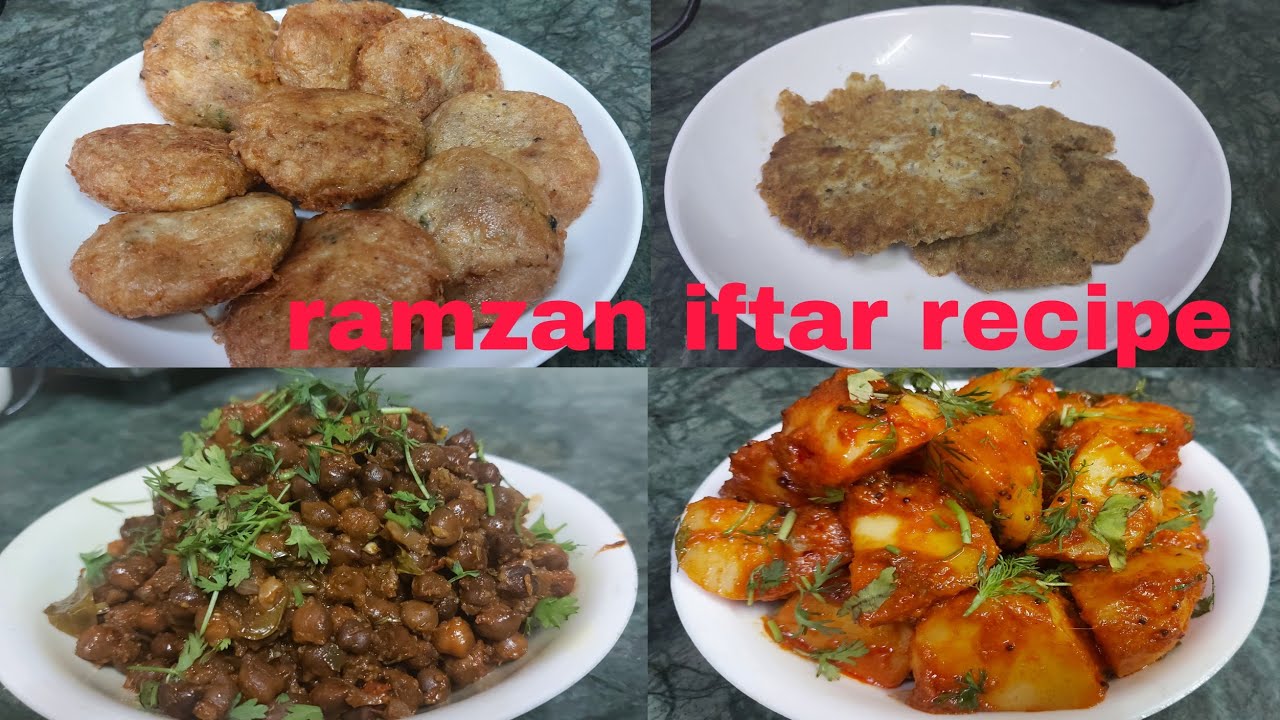 4 Easy Iftar Recipe For Ramzan | Hafsa Kitchen | Hindi / Urdu