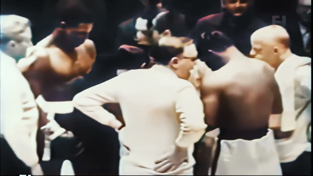 Dick Tiger vs. Henry Hank (31.3.1962) - Full Fight Colorized & Upscaled - CLASSIC BATTLE