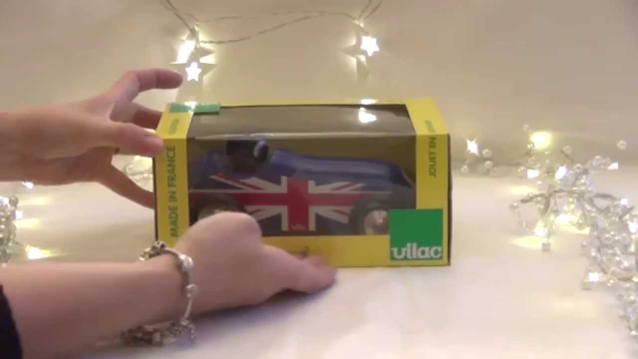 Vilac wooden Union Jack Sports Car