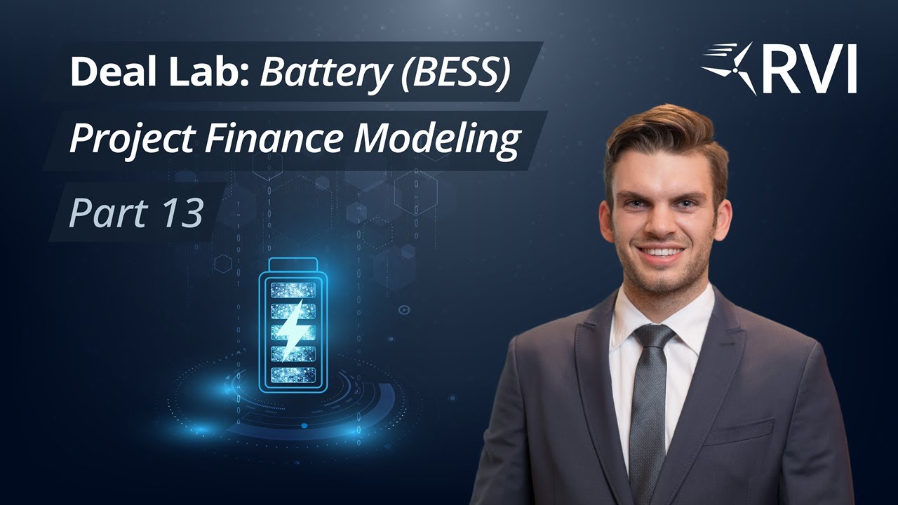 Капитальные затраты на расширение системы BESS + резервный счет на капитальный ремонт в Excel | D...