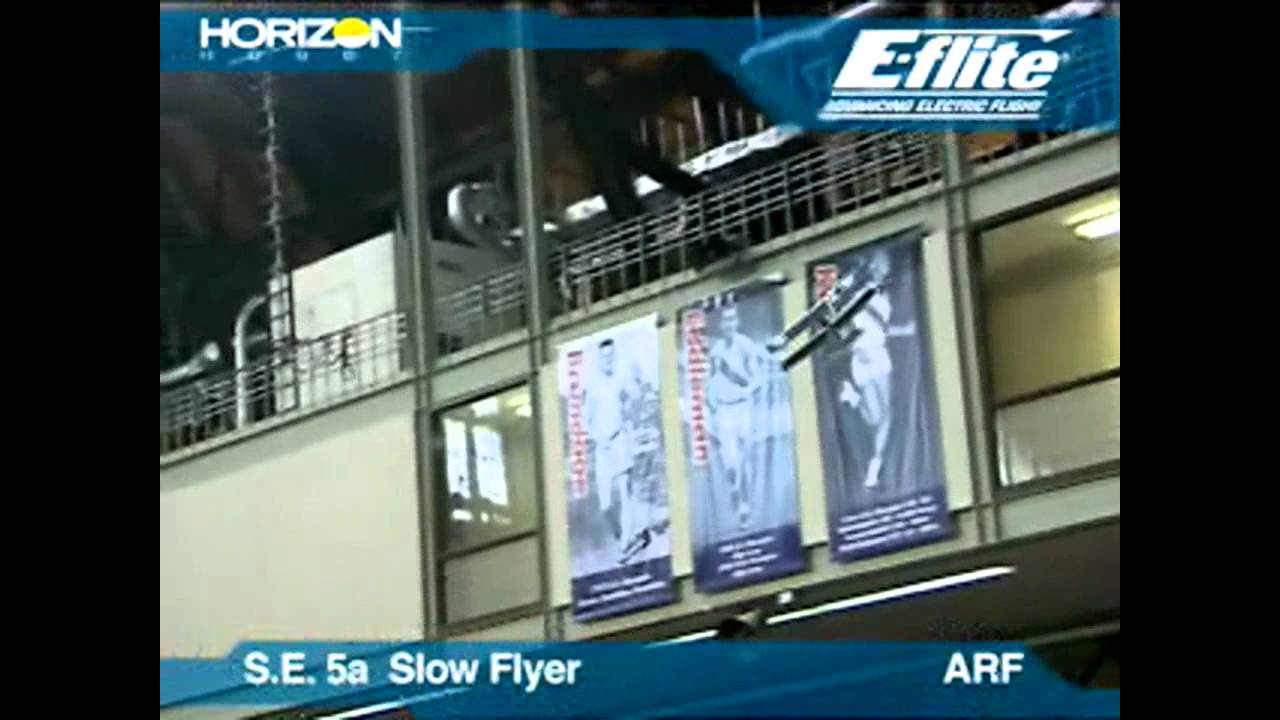 Aeromodelo E-Flite S.E.5a Slow Flyer 250 ARF - 30 (EFL1925)