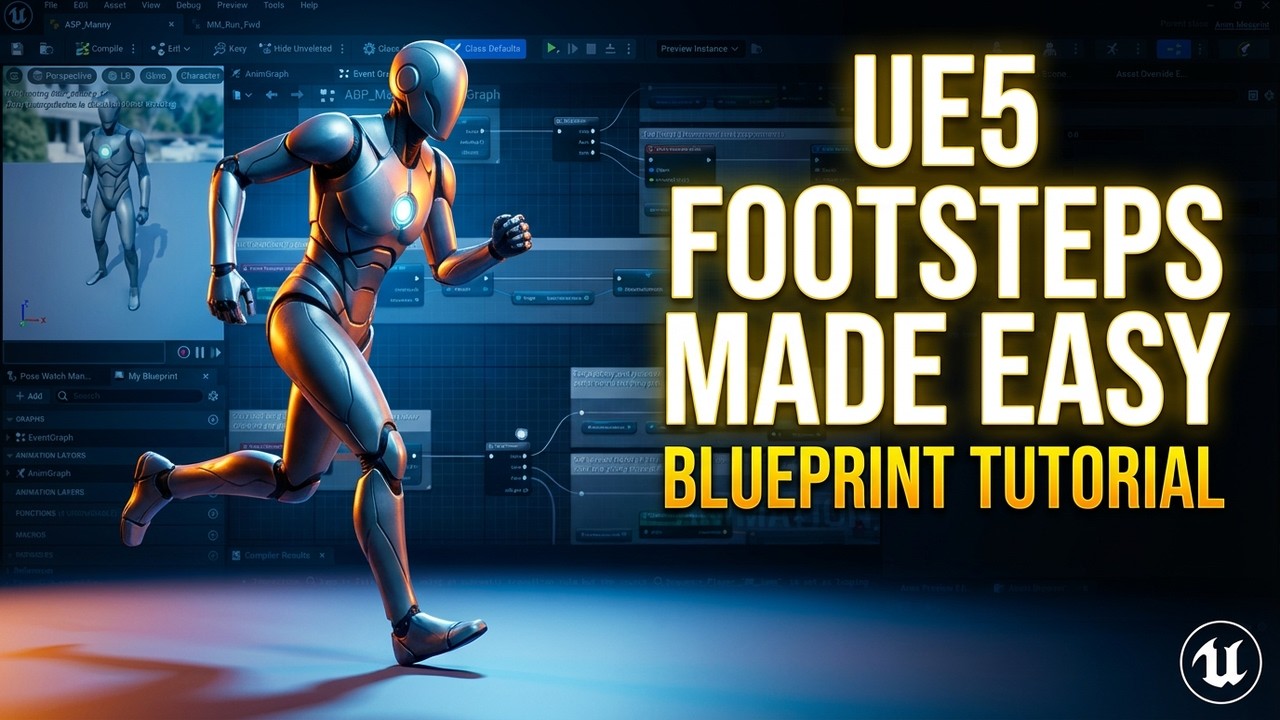 Footstep Sound Effects in Unreal Engine 5 | Blueprint Tutorial