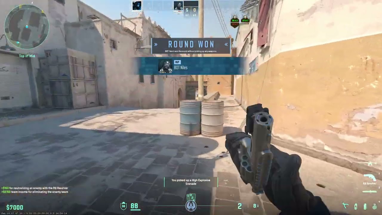 A casual competitive with bots :)