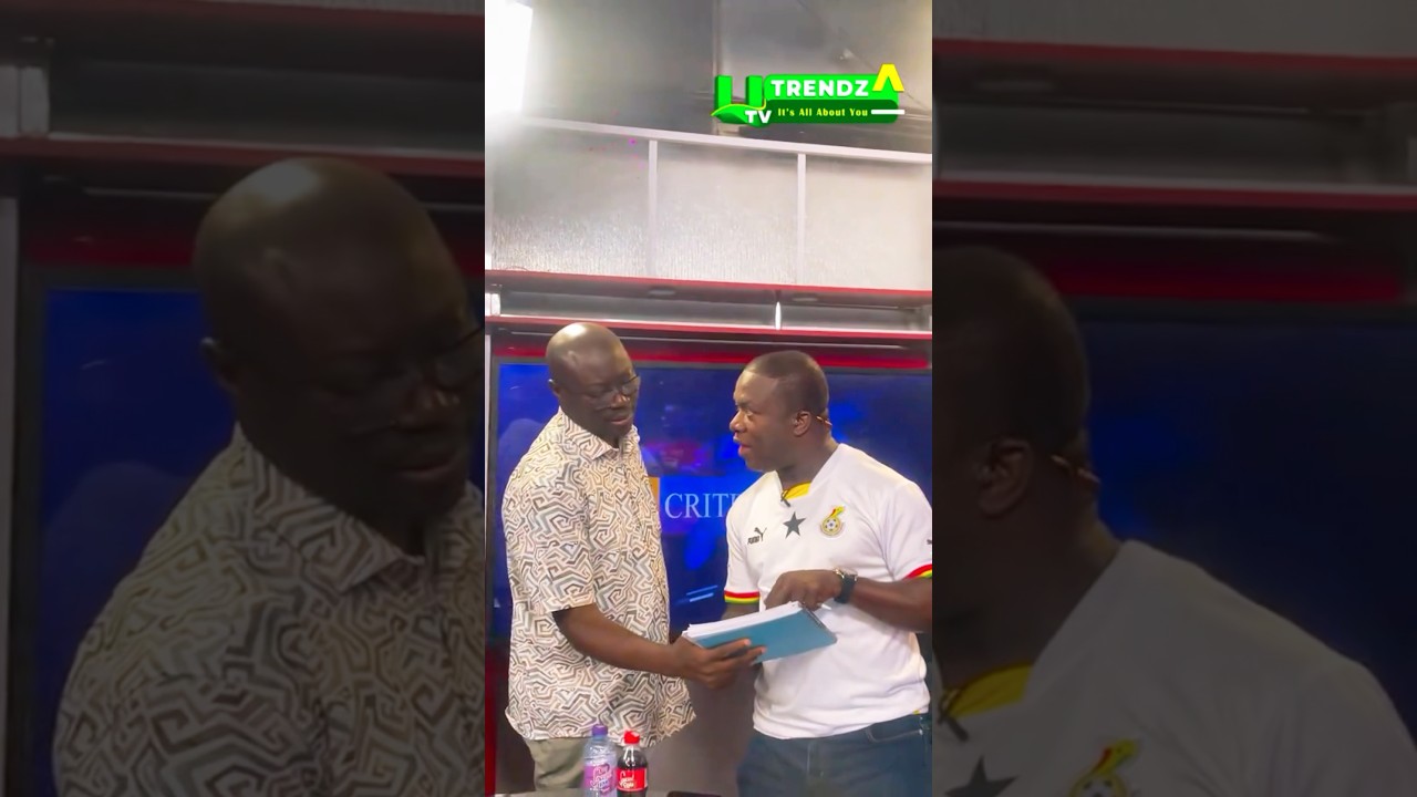 Hon. Ato Forson at UTV to deliver & explain midyear budget review point by point 🇬🇭😎💯🫶￼