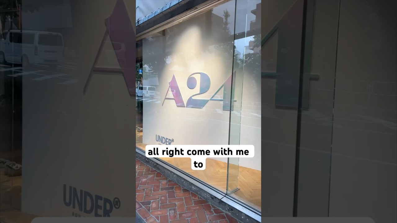 A24 pop up in Tokyo