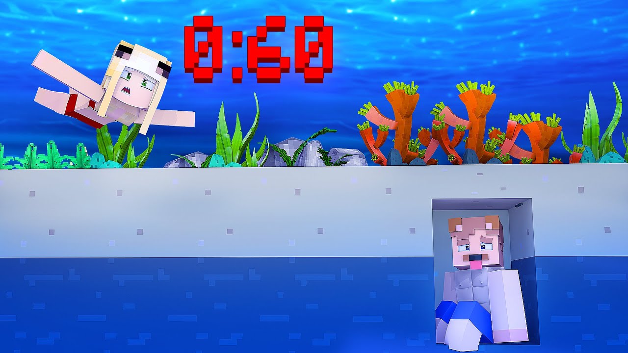 ICH HABE 60 SEKUNDEN UM EPIC ZU RETTEN UNTER WASSER!